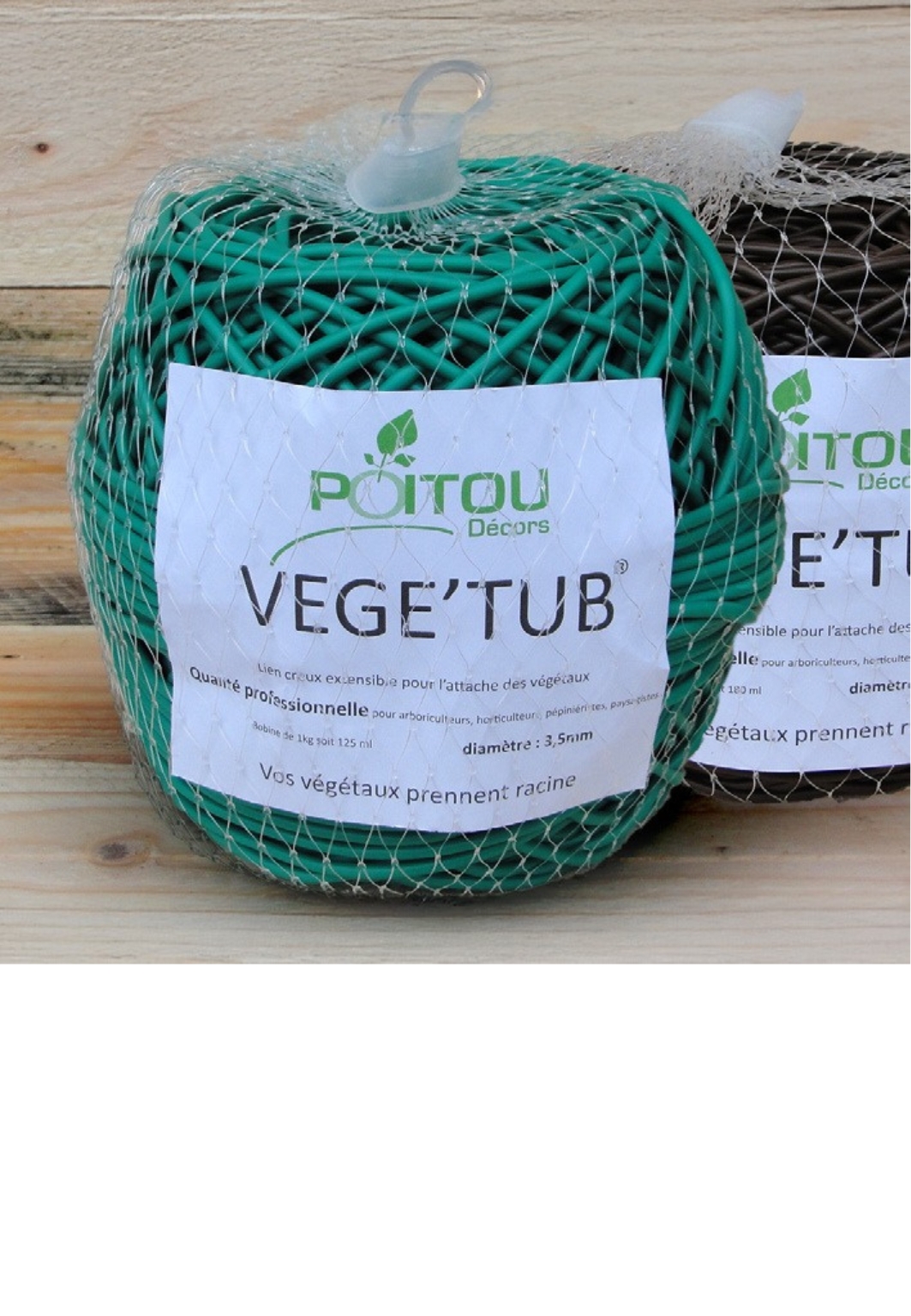 Lien creux extensible Végé'tub